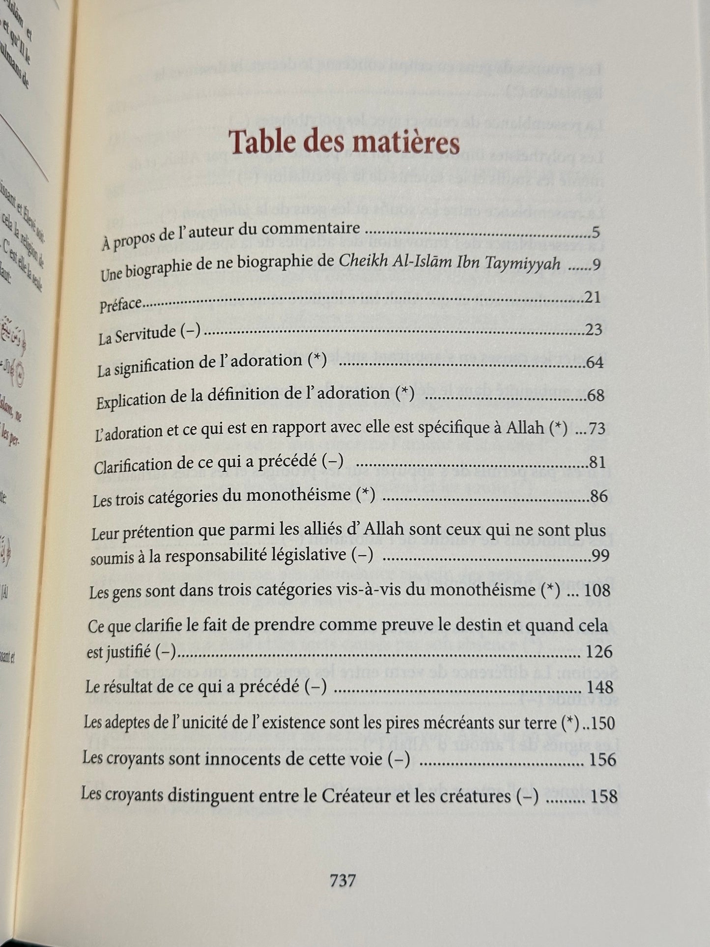 Explication De L'épître La Servitude
