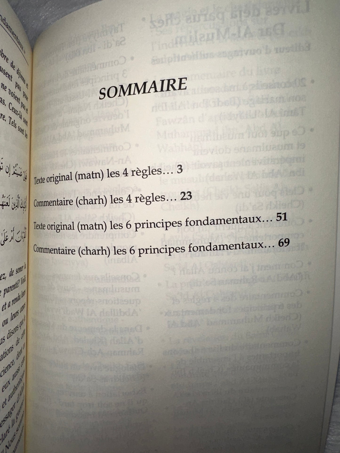 Les 4 Règles Et Les 6 Principes Fondamentaux