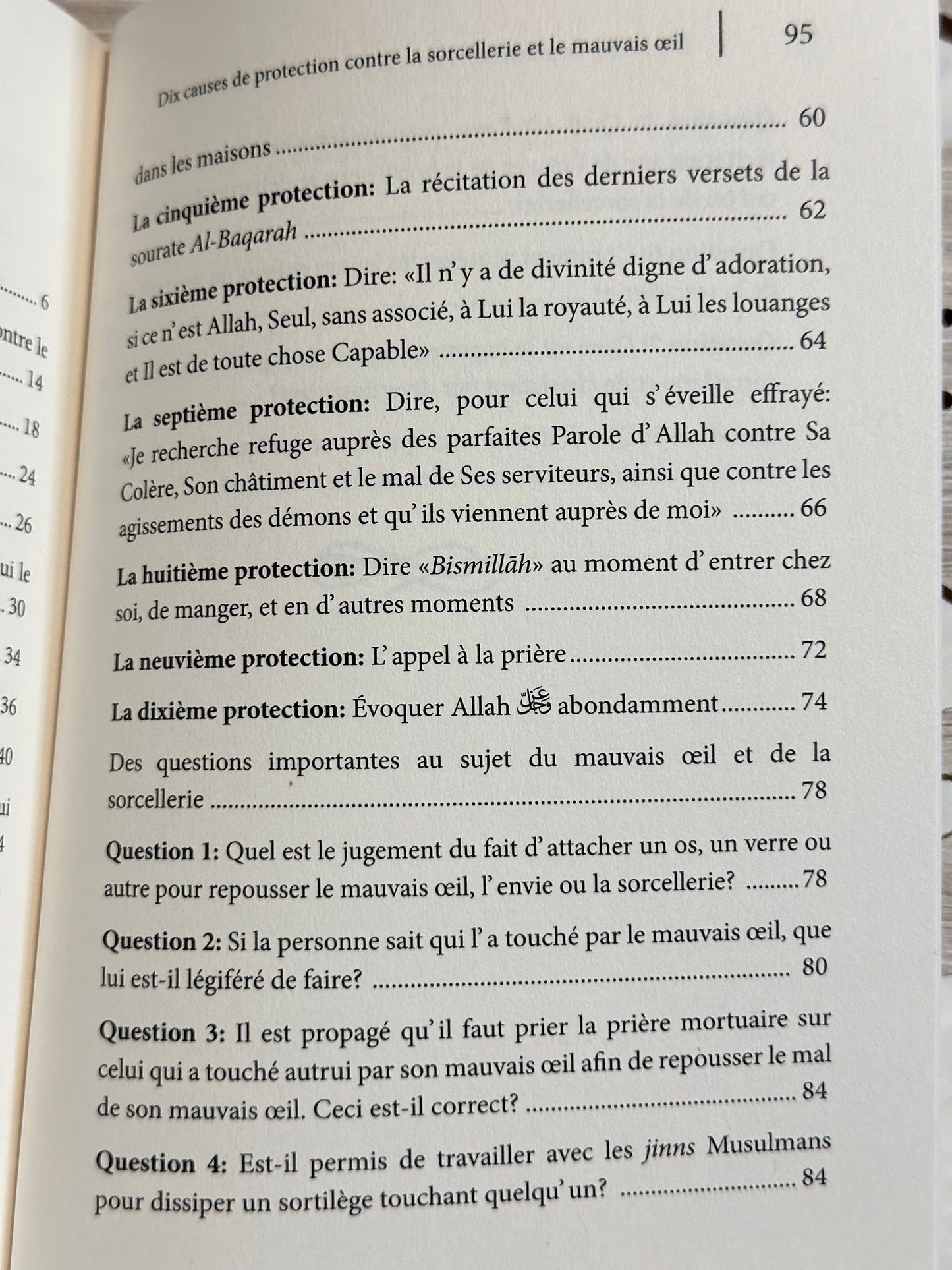 Dix Causes De Protection Contre La Sorcellerie Et Le Mauvais Œil
