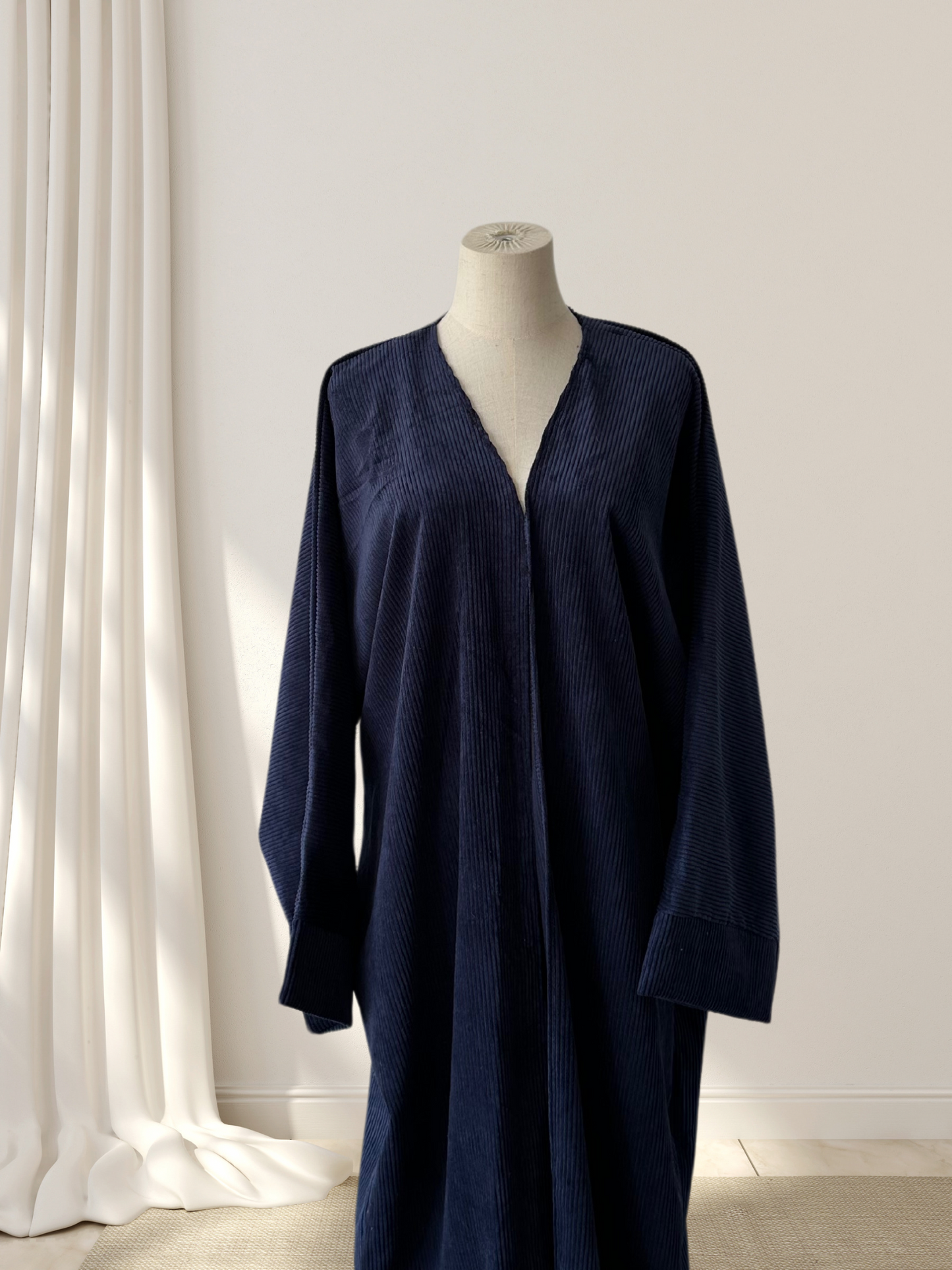 Manteau kimono velour
