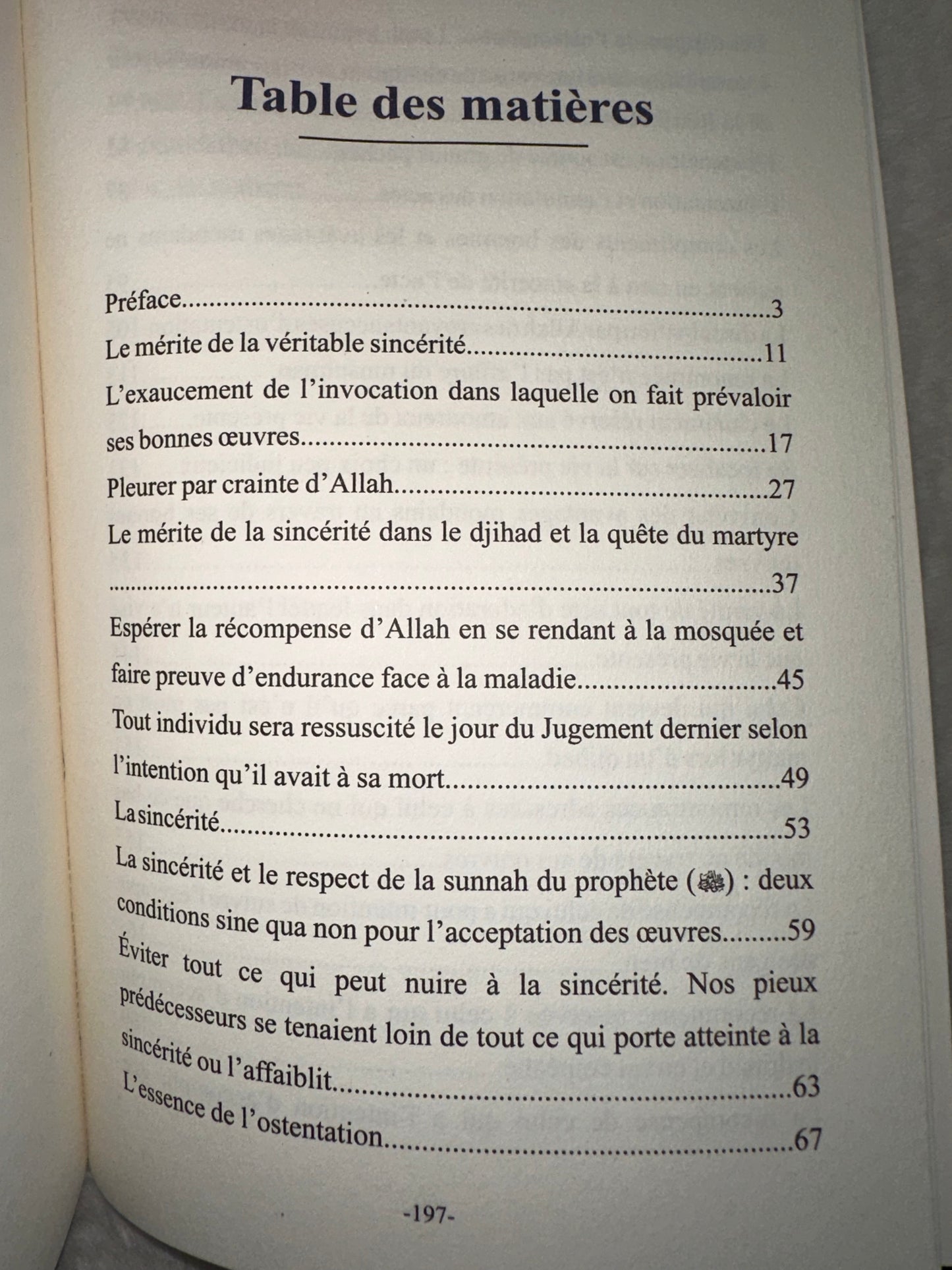 L'intention - D'après Abdullah AL JIBRINE