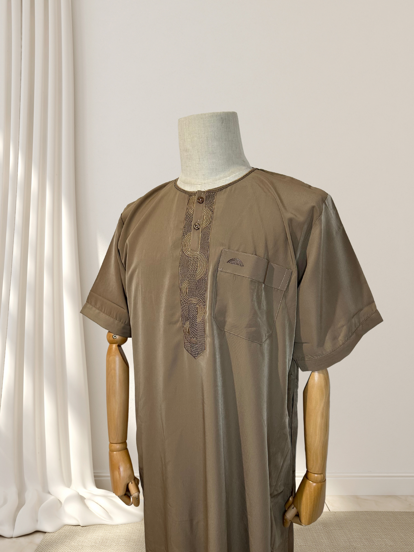 Qamis manche courte