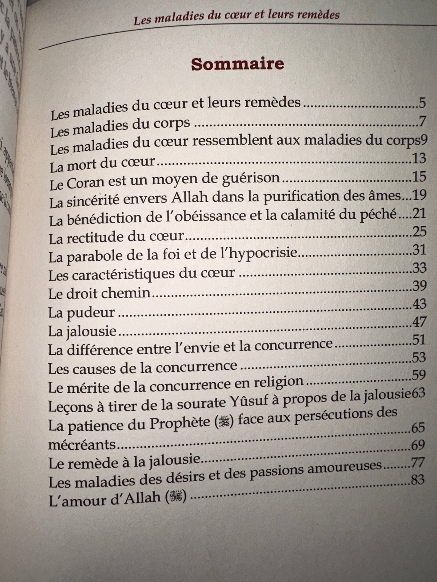 Les Maladies Du Cœur, De Shaykh Al-Islâm Ibn Taymiyyah (3ème Édition)