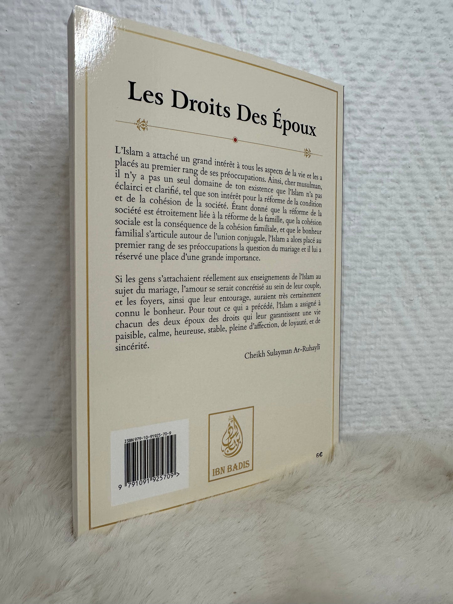 Les Droits Des Époux, De Sulayman Ar-Ruhayli