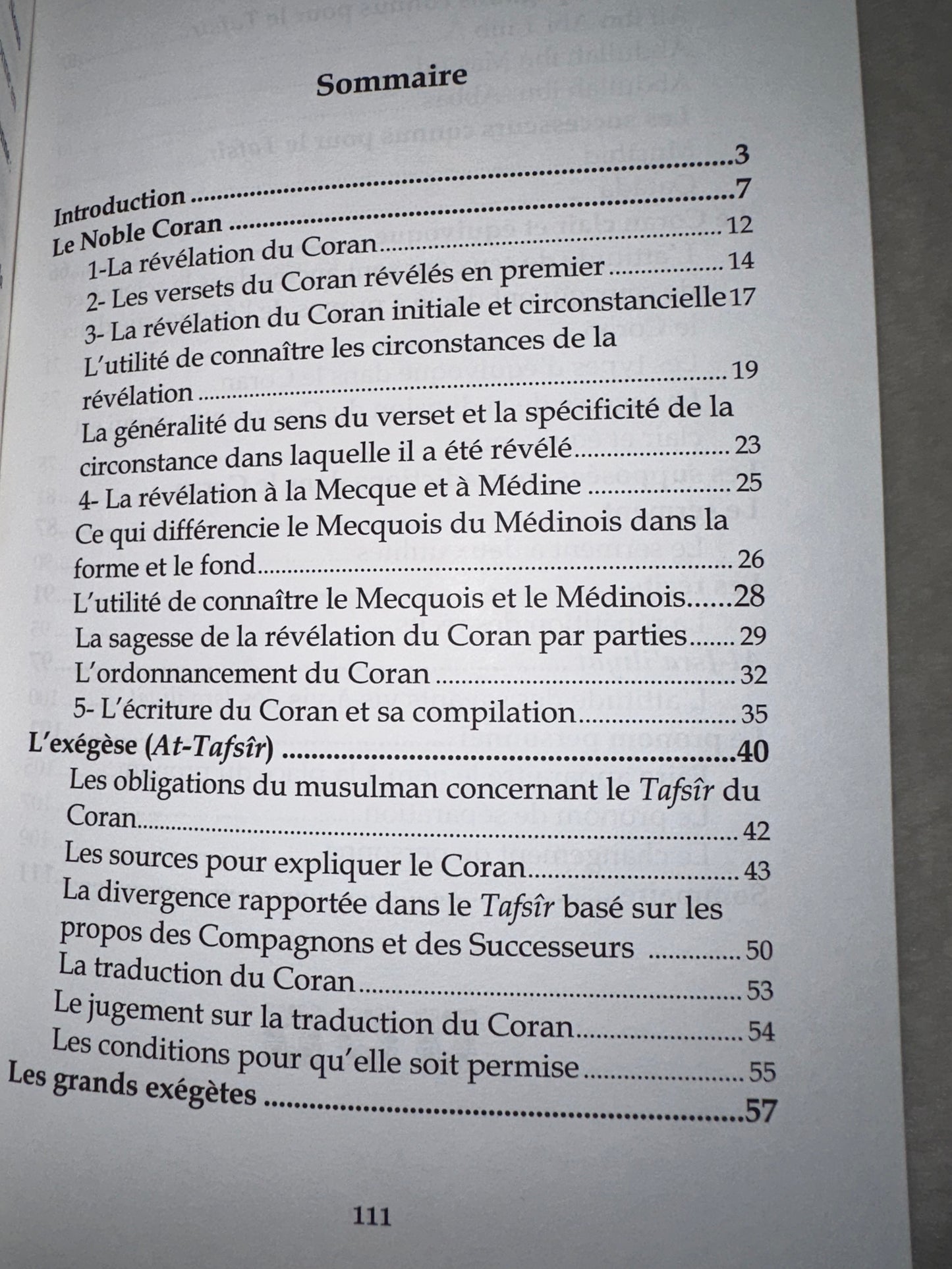 Comprendre le Coran de Cheikh Muhammad Salih Al-Uthaymin