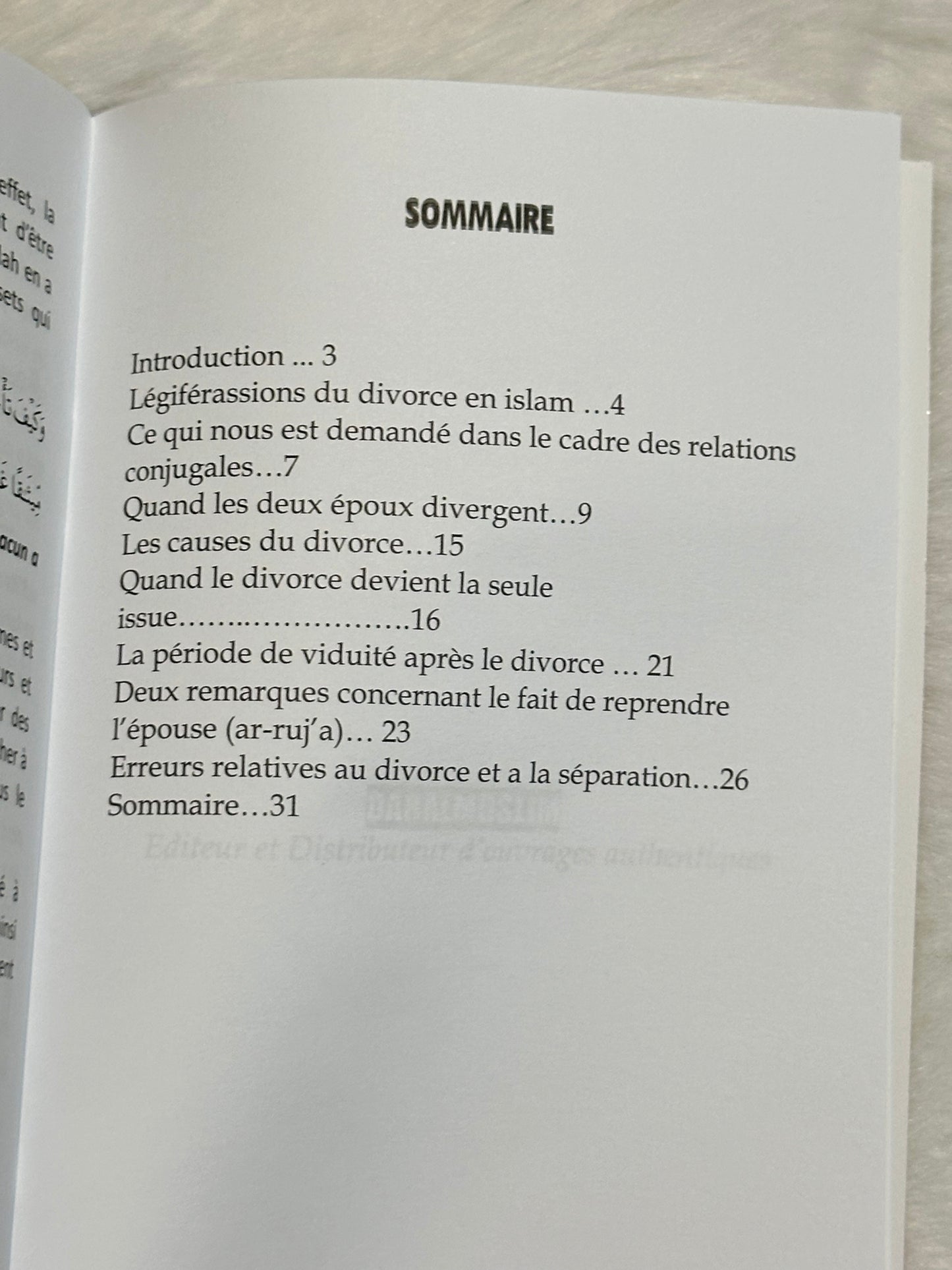 LE DIVORCE, SES CAUSES ET SES REMÈDES