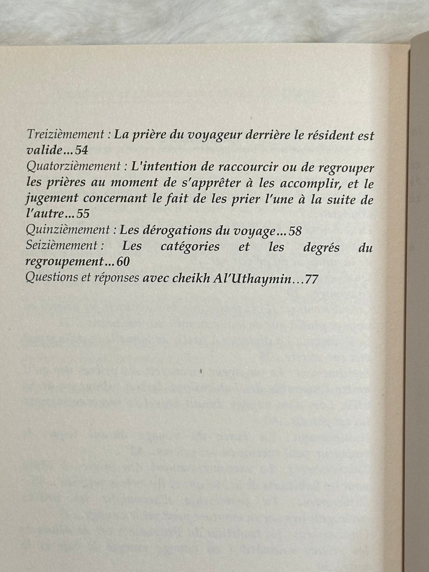 La Prière Du Voyageur D'apès Said Al-Qahtani