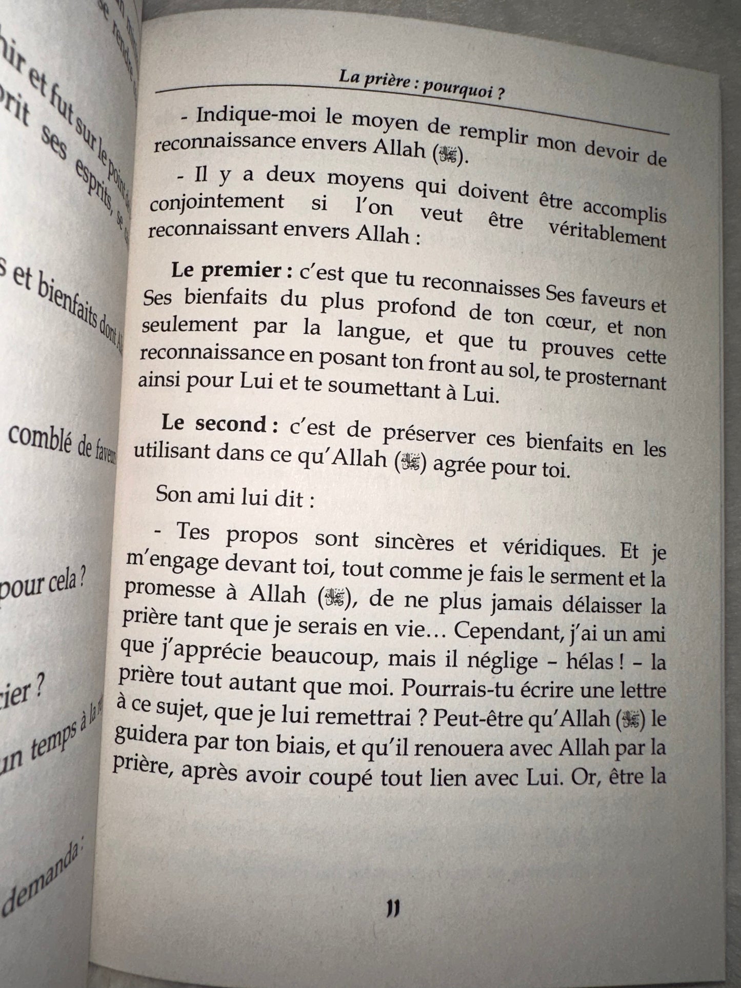 La prière Pourquoi? De 'Abd ar-Ra'uf Al-Hannawi