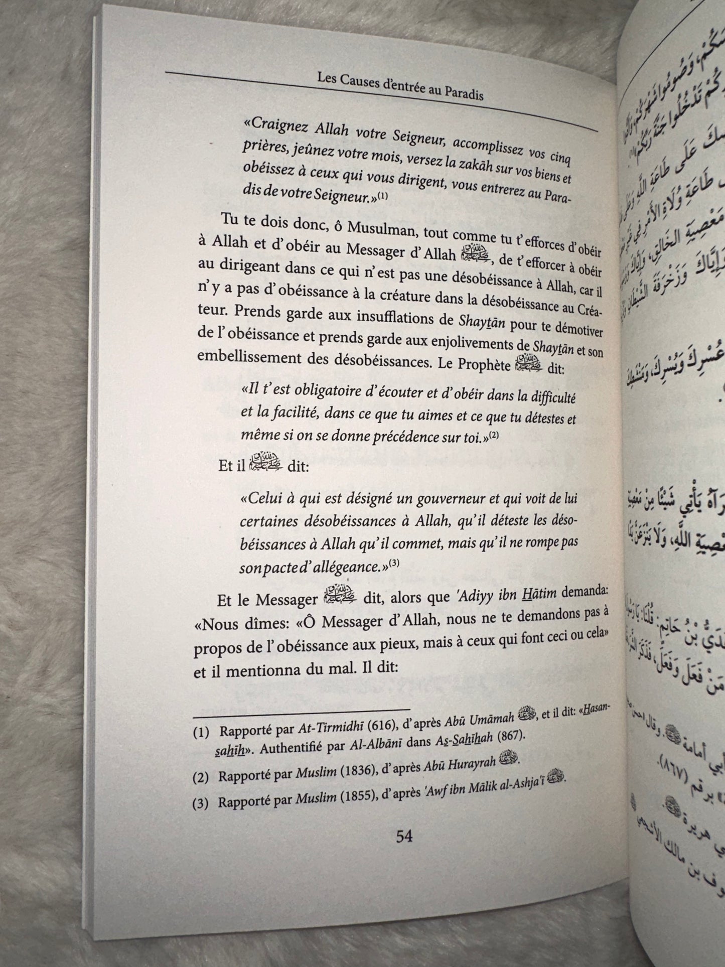 Les causes d'entrée au Paradis - Cheikh Soulayman Ar-Ruhayli - Ibn Badis
